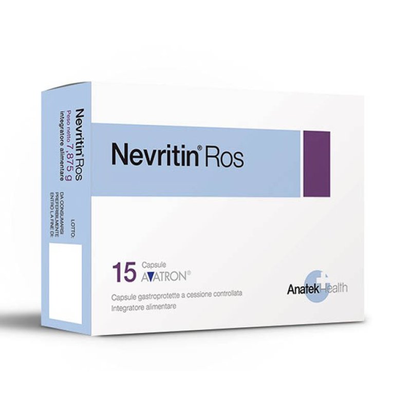 Anatek Health Italia Nevritin Ros 15 Capsule Anatek Health Italia Nevritin Ros 15 Capsule