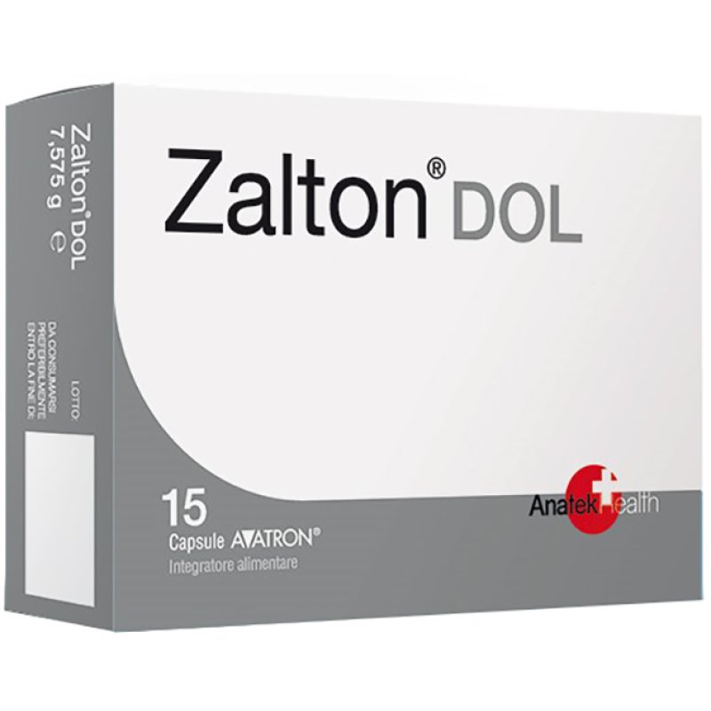 Zalton Dol 15 Capsule Integratore per Dolori Articolari Muscolari e Stati Infiammatori
