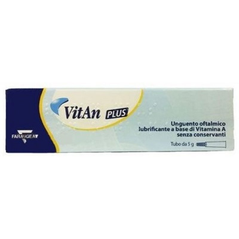 Polifarma Benessere VitAn Plus Unguento Oftalmico Lubrificante 5g Polifarma Benessere VitAn Plus Unguento Oftalmico Lubrificante 5g