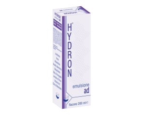 Hydron AD Emulsione Idratante 200 ml – Trattamento Lenitivo per Pelle Secca e Sensibile Viso e Corpo