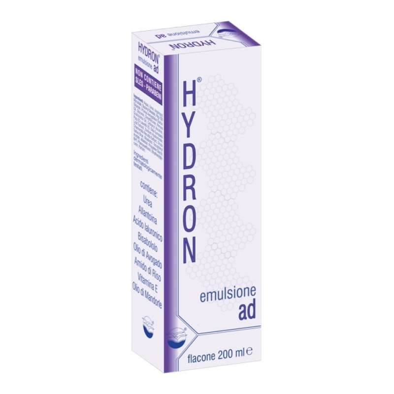 Hydron AD Emulsione Idratante 200 ml – Trattamento Lenitivo per Pelle Secca e Sensibile Viso e Corpo Hydron AD Emulsione Idratante 200 ml – Trattamento Lenitivo per Pelle Secca e Sensibile Viso e Corpo