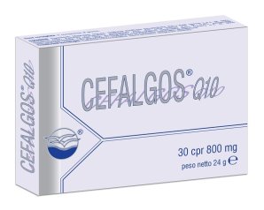 CEFALGOS Q10 30CPR 800MG