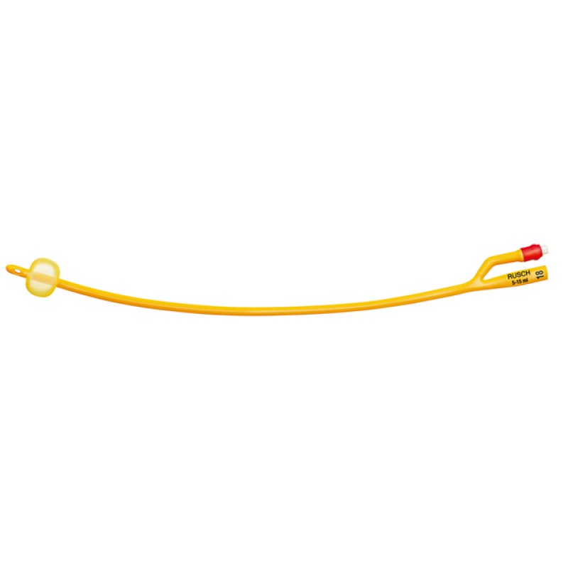 Catetere vescicale Rusch Goldp per adulti calibro 20 Charrière sterile monouso confezione singola Catetere vescicale Rusch Goldp per adulti calibro 20 Charrière sterile monouso confezione singola