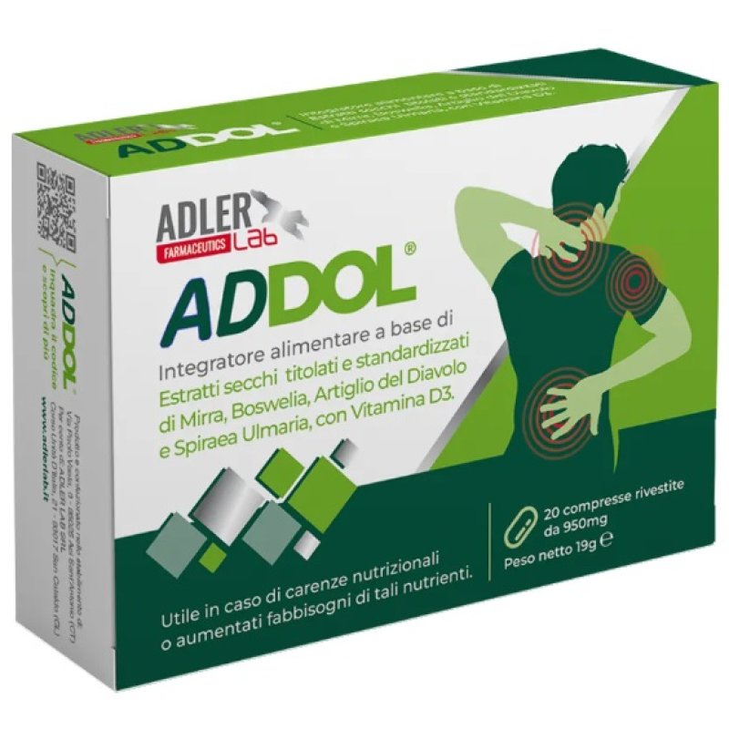 Addol Integratore Alimentare 30 Compresse per il Benessere Quotidiano Addol Integratore Alimentare 30 Compresse per il Benessere Quotidiano