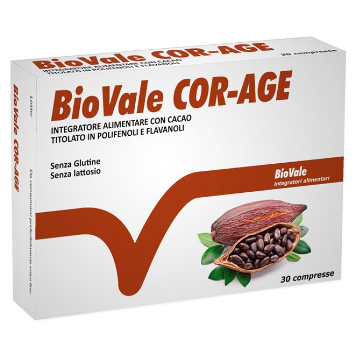 Biovale Cor-Age 30 compresse - integratore per benessere cardiovascolare