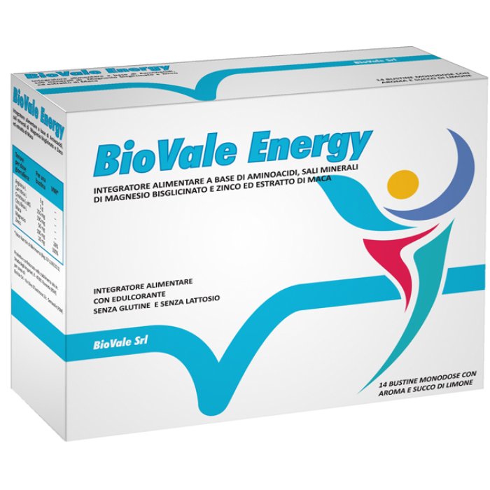 Biovale Energy 14 bustine - integratore energetico con vitamine e minerali