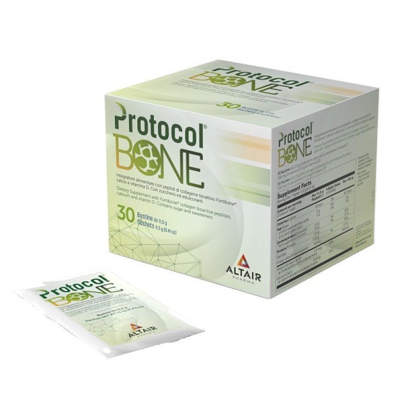 Protocol Bone Integratore per ossa e articolazioni 30 bustine