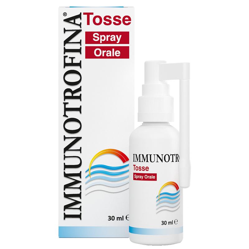 Immunotrofina Tosse Spray 30 ml &ndash; Spray per la Tosse Secca e Grassa per Adulti e Bambini