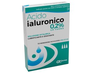 ACIDO IALURONICO 0,2% SOL OFT