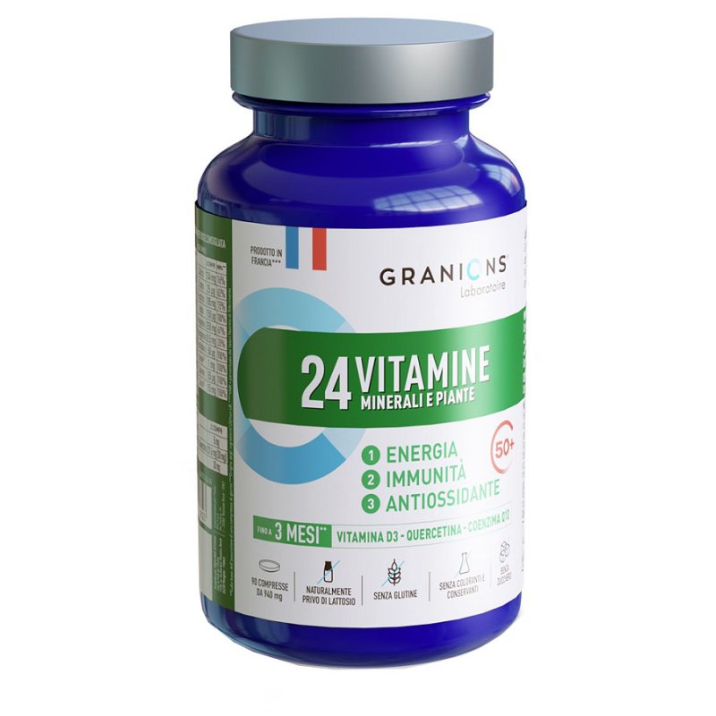 GRANIONS 24Vit&Min.Piant.90Cpr GRANIONS 24Vit&Min.Piant.90Cpr