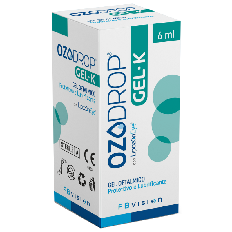 Ozodrop Gel Oftalmico 6 ml Lubrificante Idratante per Occhi Secchi e Sensibili Ozodrop Gel Oftalmico 6 ml Lubrificante Idratante per Occhi Secchi e Sensibili