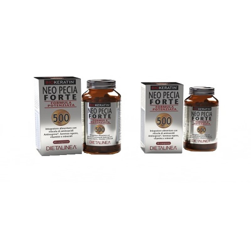 Dietalinea Biokeratin - Neo Pecia Forte 500 Integratore Alimentare 60 compresse