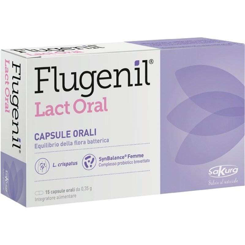 Sakura Flugenil Lact Oral Integratore Alimentare 15 Capsule Sakura Flugenil Lact Oral Integratore Alimentare 15 Capsule