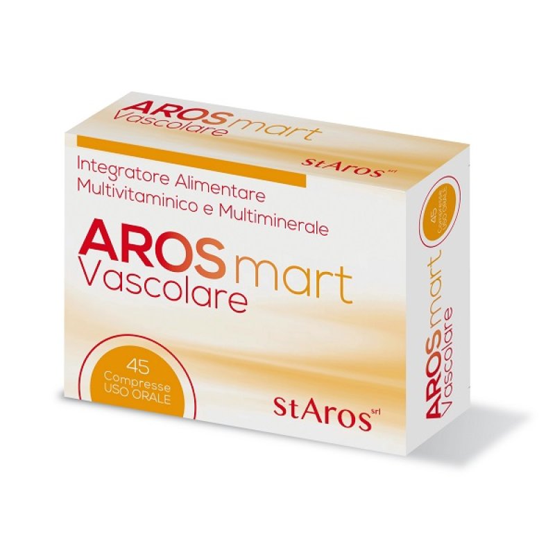 StAros AROSmart Vascolare Integratore Multivitaminico Multiminerale,45 Compresse StAros AROSmart Vascolare Integratore Multivitaminico Multiminerale,45 Compresse