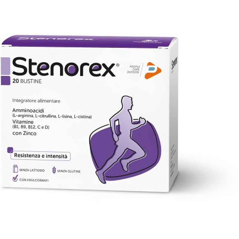Stenorex Integratore Alimentare in Bustine Orali - Confezione da 20 Bustine