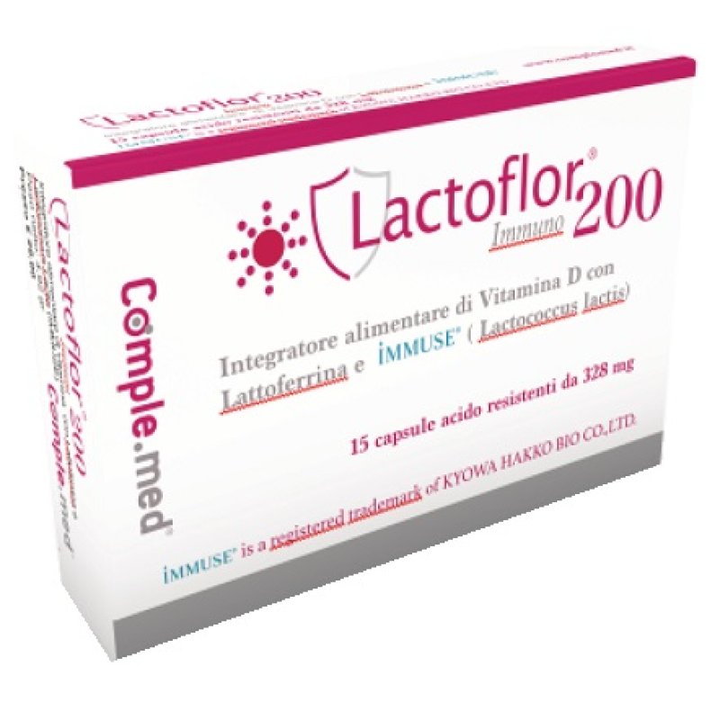 LACTOFLOR Immuno*200 15 Cps LACTOFLOR Immuno*200 15 Cps