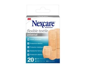 3M Nexcare Flexible Textile - Cerotto Elastico 20 cerotti assortiti