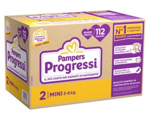 PAMPERS QU PROG MINI 112PZ