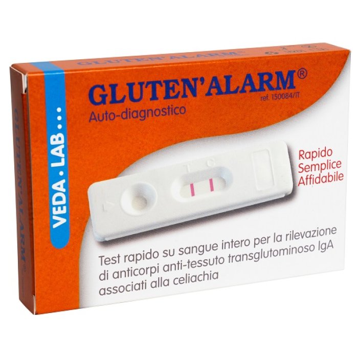Gluten Alarm Test Rapido per Rilevare il Glutine negli Alimenti – Kit Monouso 1 Pezzo Gluten Alarm Test Rapido per Rilevare il Glutine negli Alimenti – Kit Monouso 1 Pezzo