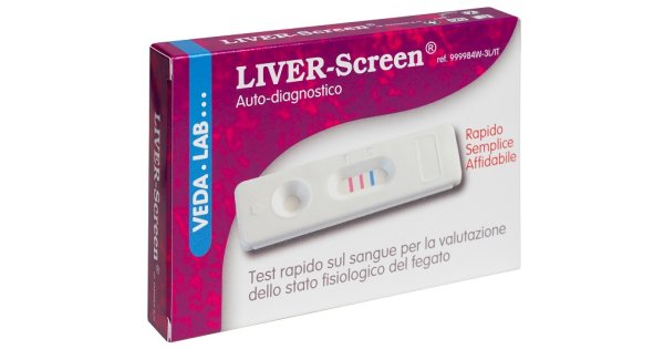Liver Screen Test Autodiagnostico per Controllo della Funzionalità del ...