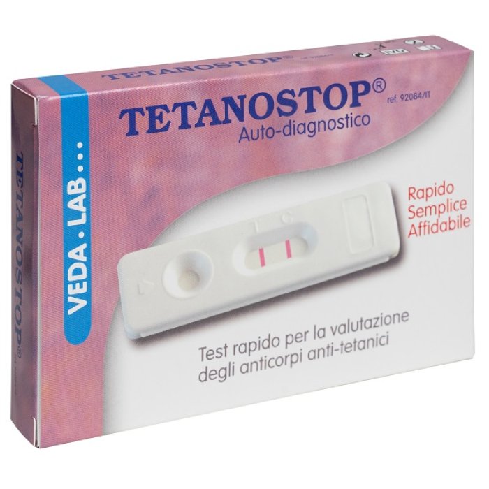 Test Tetanostop Test Dispositivo di Auto-Diagnosi 1 pezzo Test Tetanostop Test Dispositivo di Auto-Diagnosi 1 pezzo