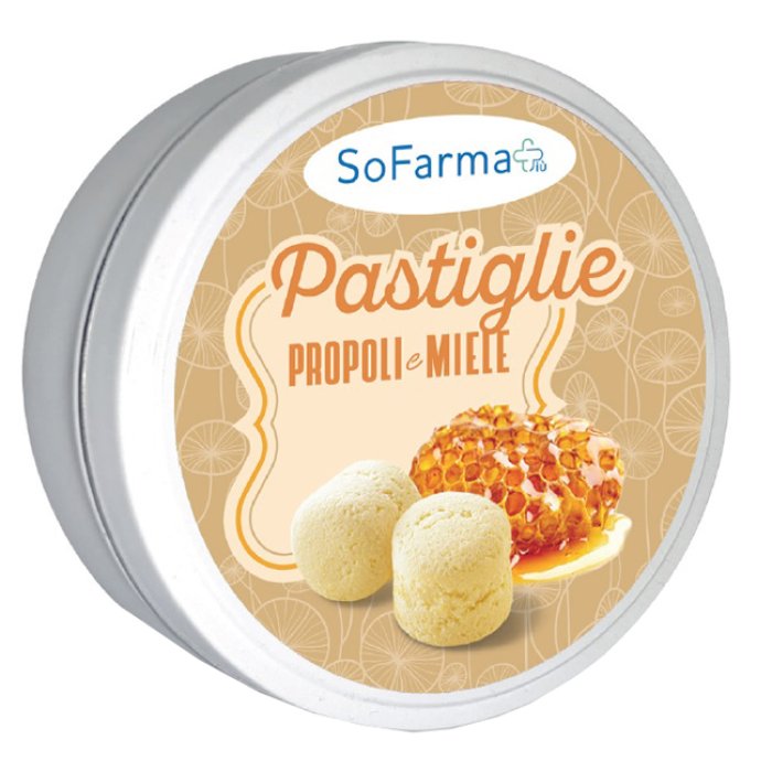 Caramelle alla Propoli e Miele 40 g &ndash; Caramelle Balsamiche per la Gola e la Tosse