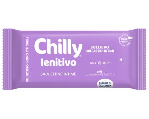 Chilly salviette lenitivo 12 pezzi - salviettine intime lenitive con aloe