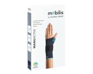 MOBILIS MANUACTIVE tutore per polso sinistro misura media for remote work e dolore da computer
