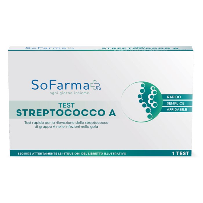 Sofarmapi&ugrave; Test Rapido Autodiagnostico - Streptococco A