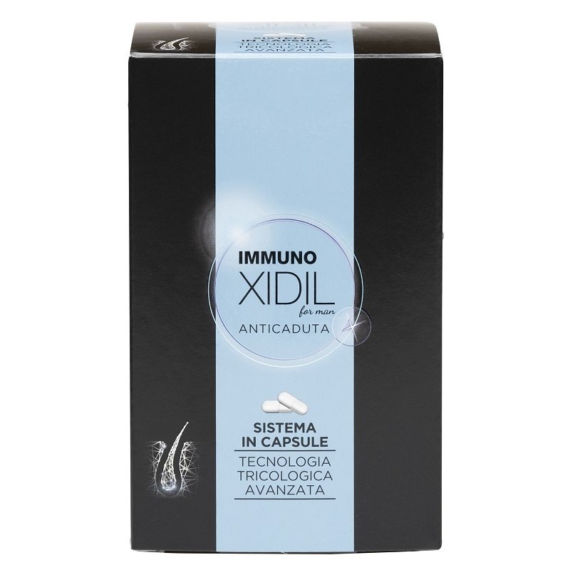 Morgan Immuno XIDIL Uomo 60 + 60 Compresse (Pacco doppio) - Integratore Alimentare Capelli Morgan Immuno XIDIL Uomo 60 + 60 Compresse (Pacco doppio) - Integratore Alimentare Capelli
