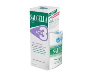 Saugella acti3 250 ml + assorbenti interni omaggio