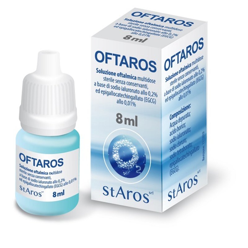 Centro Prodotti Servizi F. Oftaros Soluzione Oftalmica 8 Ml Centro Prodotti Servizi F. Oftaros Soluzione Oftalmica 8 Ml