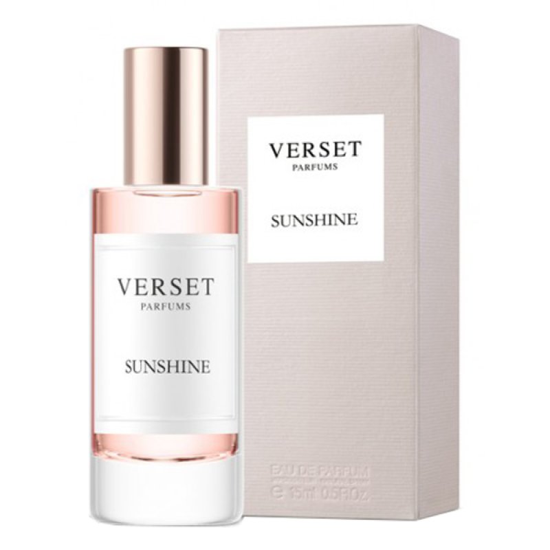 Verset Sunshine Eau de Toilette da Donna 15 Millilitri Profumo Fresco Agrumato e Floreale