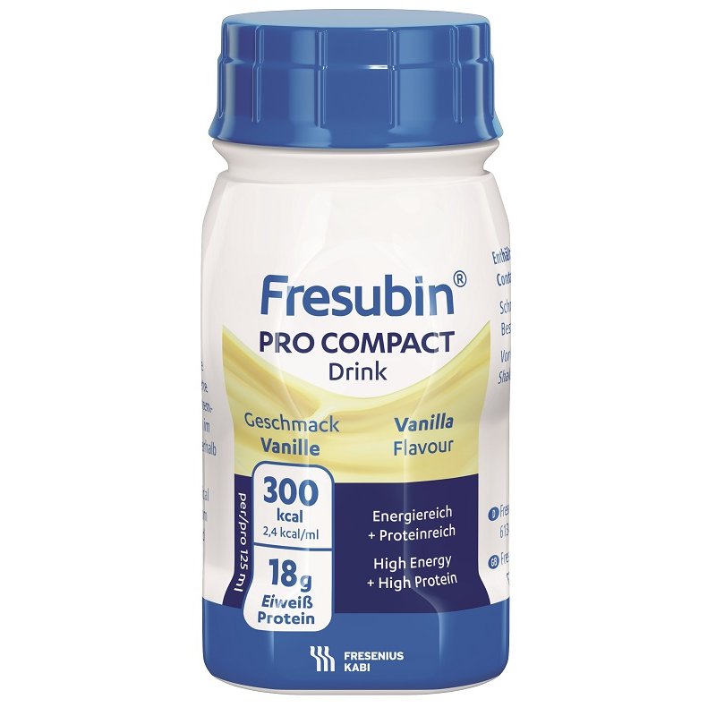 Fresubin Pro Compact gusto vaniglia - 4 flaconcini Fresubin Pro Compact gusto vaniglia - 4 flaconcini