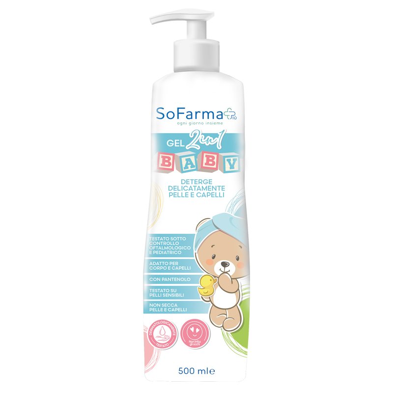 SF+ detergente baby 2in1 500 ml - detergente corpo e capelli per bambini SF+ detergente baby 2in1 500 ml - detergente corpo e capelli per bambini