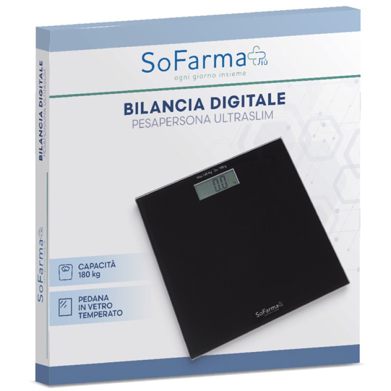 SoFarmaPiu Bilancia Digitale Pesapersona UltraSlim