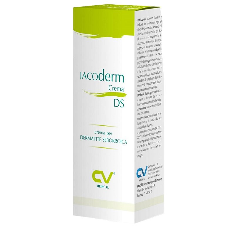 Iacoderm Crema Dermatite Seborroica 50 ml – Trattamento Lenitivo per Rossori, Desquamazione e Pelle Sensibile del Viso Iacoderm Crema Dermatite Seborroica 50 ml – Trattamento Lenitivo per Rossori, Desquamazione e Pelle Sensibile del Viso