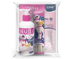 Saugella Girl + Gadget Promozione Costituita Da Un Bundle Composto Da Prodotto Girl 200 Ml + In Omaggio Matite Colorate