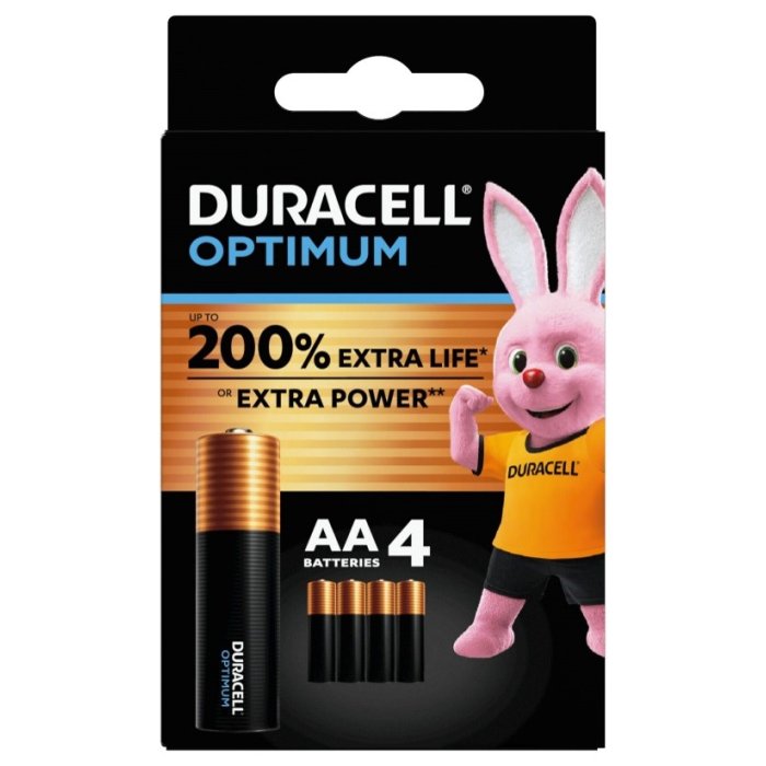 Duracell Italy Duracell Optimum Aa B4 4 batterie