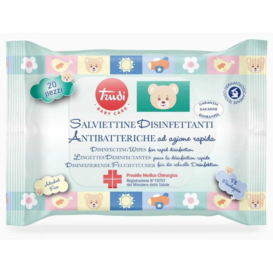 Bioderm Salviette Dermodetergenti – Tessuto Extra Soft – Farmoderm