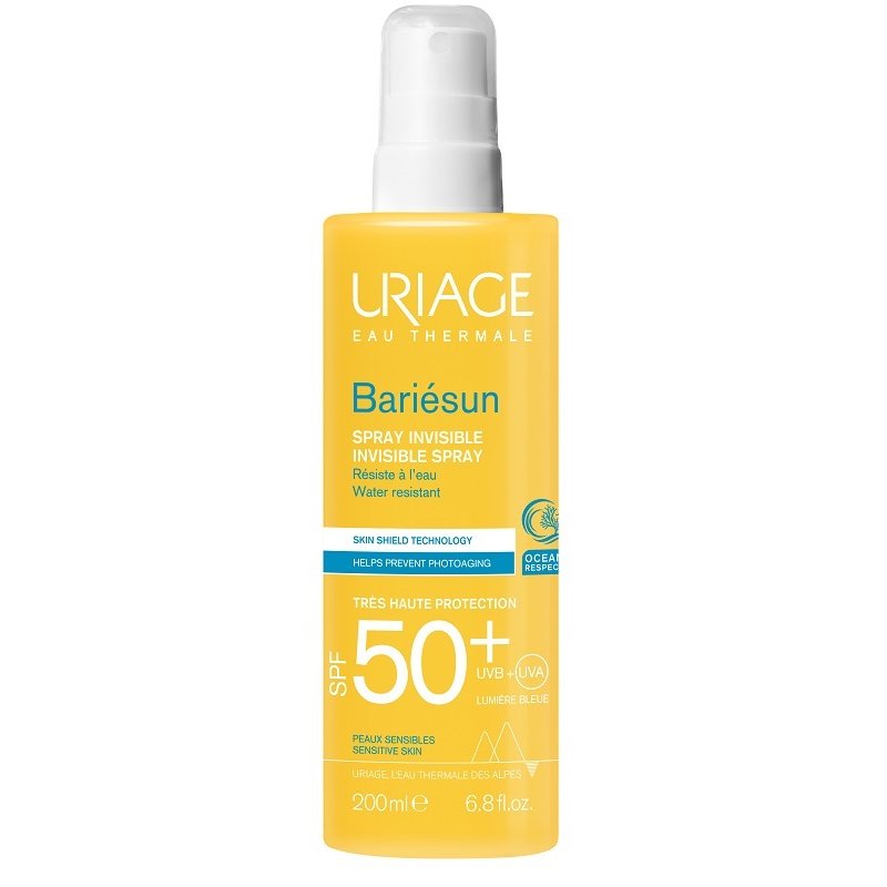Uriage Bariesun - Spray Invisibile SPF50+ Protezione Solare Corpo 200 ml Uriage Bariesun - Spray Invisibile SPF50+ Protezione Solare Corpo 200 ml