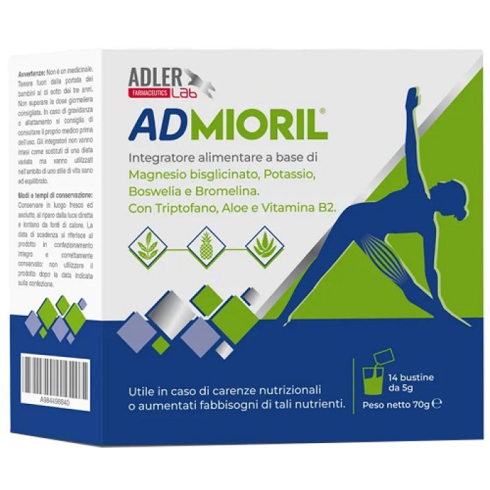 Admioril 14 Bust Integratore in Bustine Orosolubili per il Benessere Intestinale Admioril 14 Bust Integratore in Bustine Orosolubili per il Benessere Intestinale