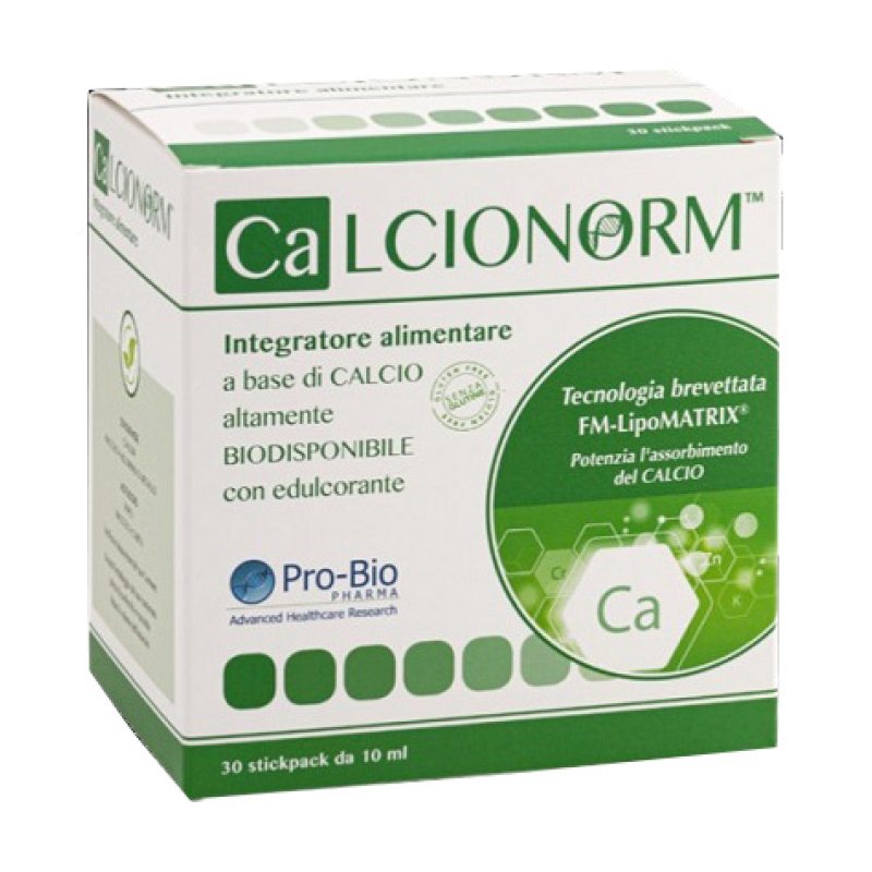 Calcionorm 30 stick pack - integratore di calcio e vitamina D in stick orali