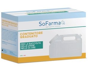 Sofarmapiù contenitore raccolta urina 24 ore 2500 ml