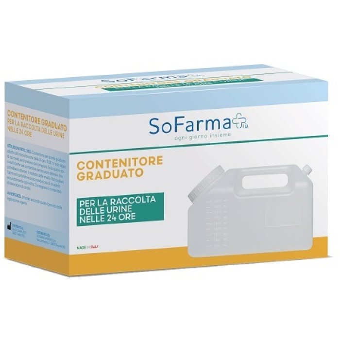 Sofarmapi&ugrave; contenitore raccolta urina 24 ore 2500 ml