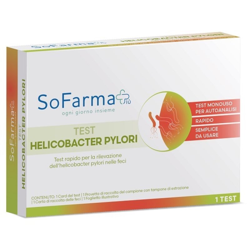 Test Helicobacter Pylori in Feci a Uso Domestico &ndash; Kit Rapido per Rilevare il Batterio Helicobacter Pylori
