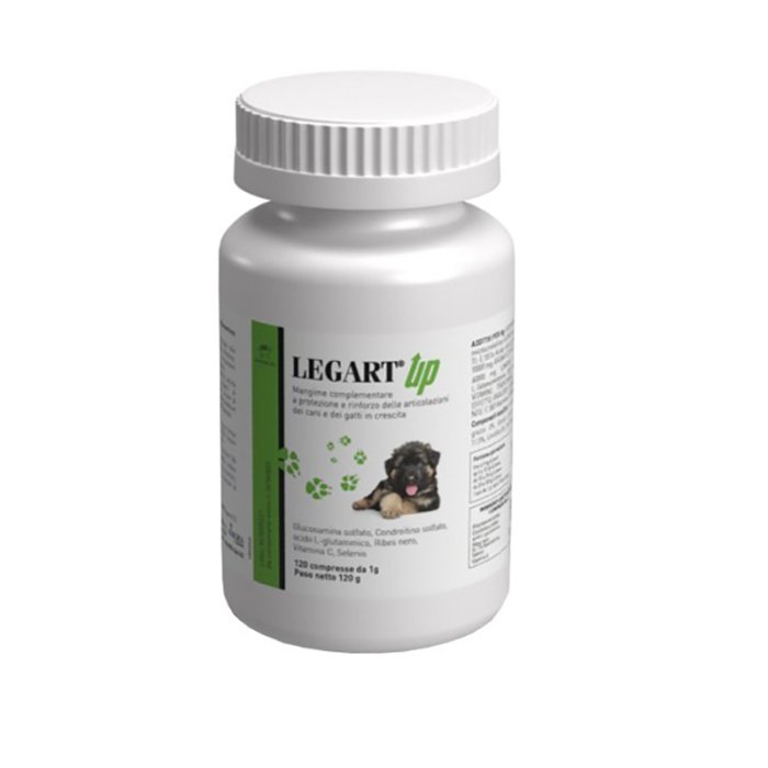 Legart up Alimento Complementare Cane 120 Compresse Naturale Legart up Alimento Complementare Cane 120 Compresse Naturale