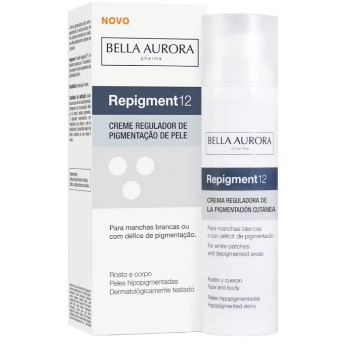 Bella Aurora Repigment12 Plus Crema Ripigmentante Viso e Corpo per Macchie Bianche e Discromie della Pelle Bella Aurora Repigment12 Plus Crema Ripigmentante Viso e Corpo per Macchie Bianche e Discromie della Pelle