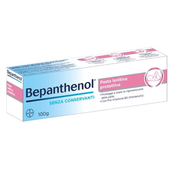 Bepanthenol pasta lenitiva protettiva 100 g - pasta cambio pannolino pelli irritate