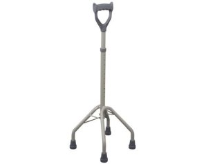 Quadripode Brio alluminio anodizzato manico chiuso - bastone quadripode regolabile